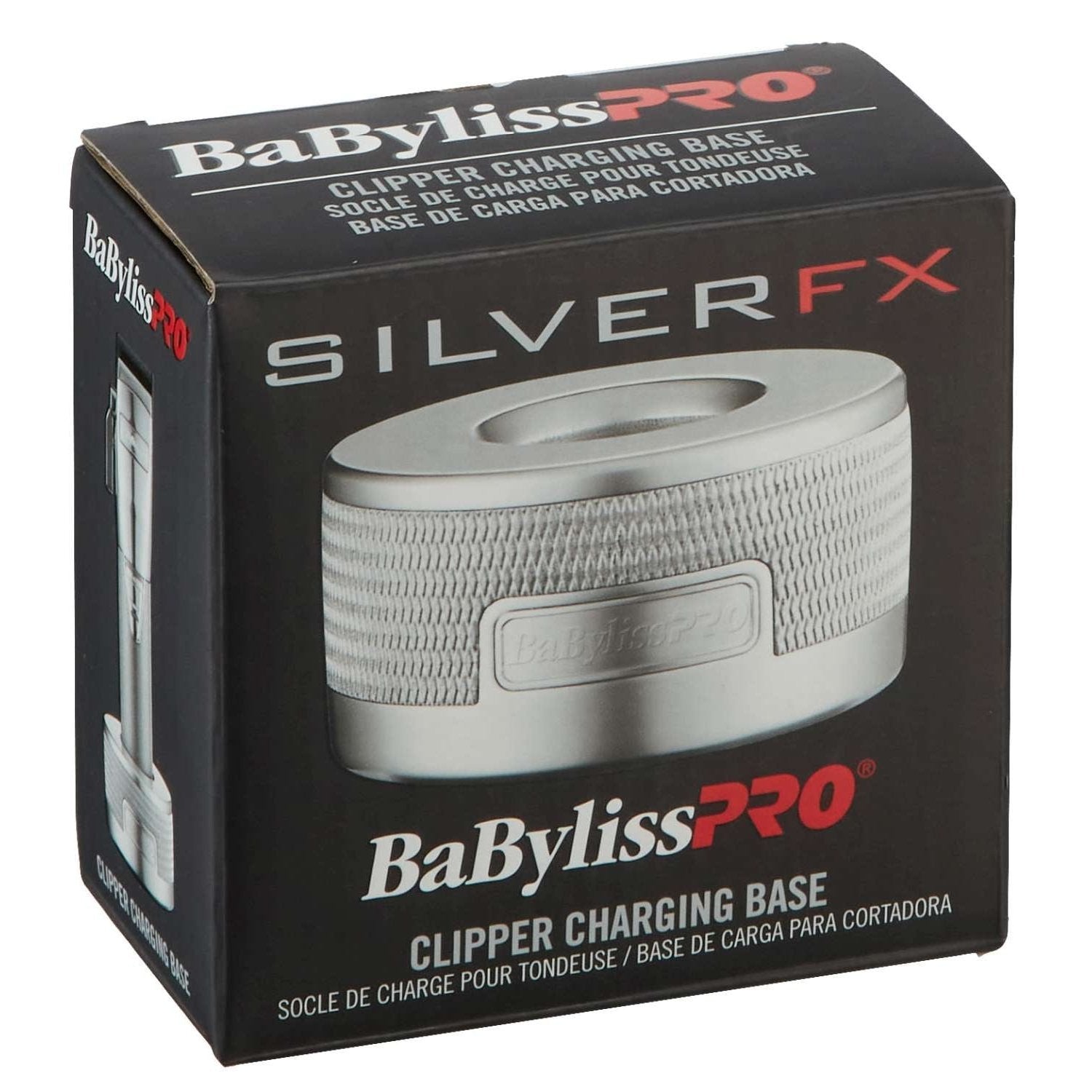 Metal Collection Clipper Charging Base - Silver Metal Collection Clipper Charging Base - Silver