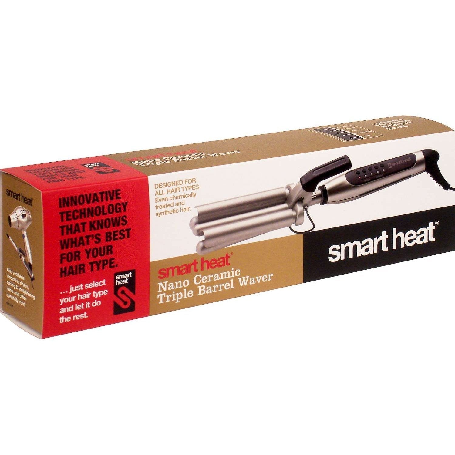 Smart Heat Nano Ceramic 3 Barrel Waver Smart Heat Nano Ceramic 3 Barrel Waver
