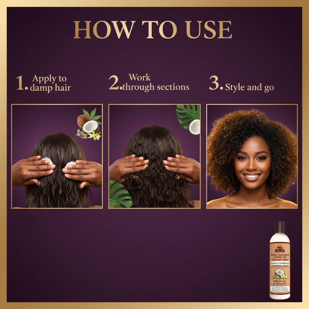 Okay Black Jamaican Castor Oil Coconut Leave In Conditioner How To Use - Okay Black Jamaican Castor Oil Coconut Leave-In Conditioner