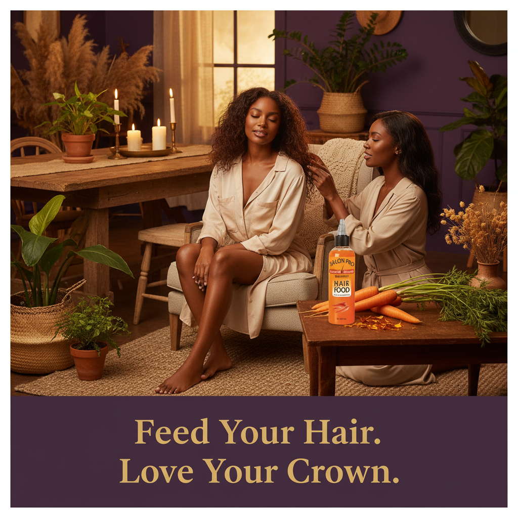 Salon Pro Hair Food Carrot Lifestyle - Feed Your Hair. Love Your Crown. Salon Pro Hair Food Carrot