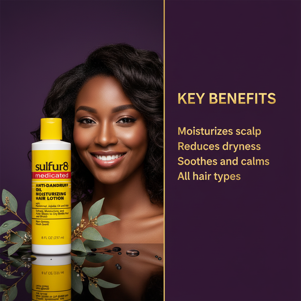 Sulfur-8 Oil Moisturizing Lotion Key Benefits - Sulfur-8 Oil Moisturizing Lotion