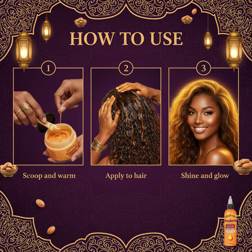 Salon Pro Hair Food Argan How To Use - Salon Pro Hair Food Argan