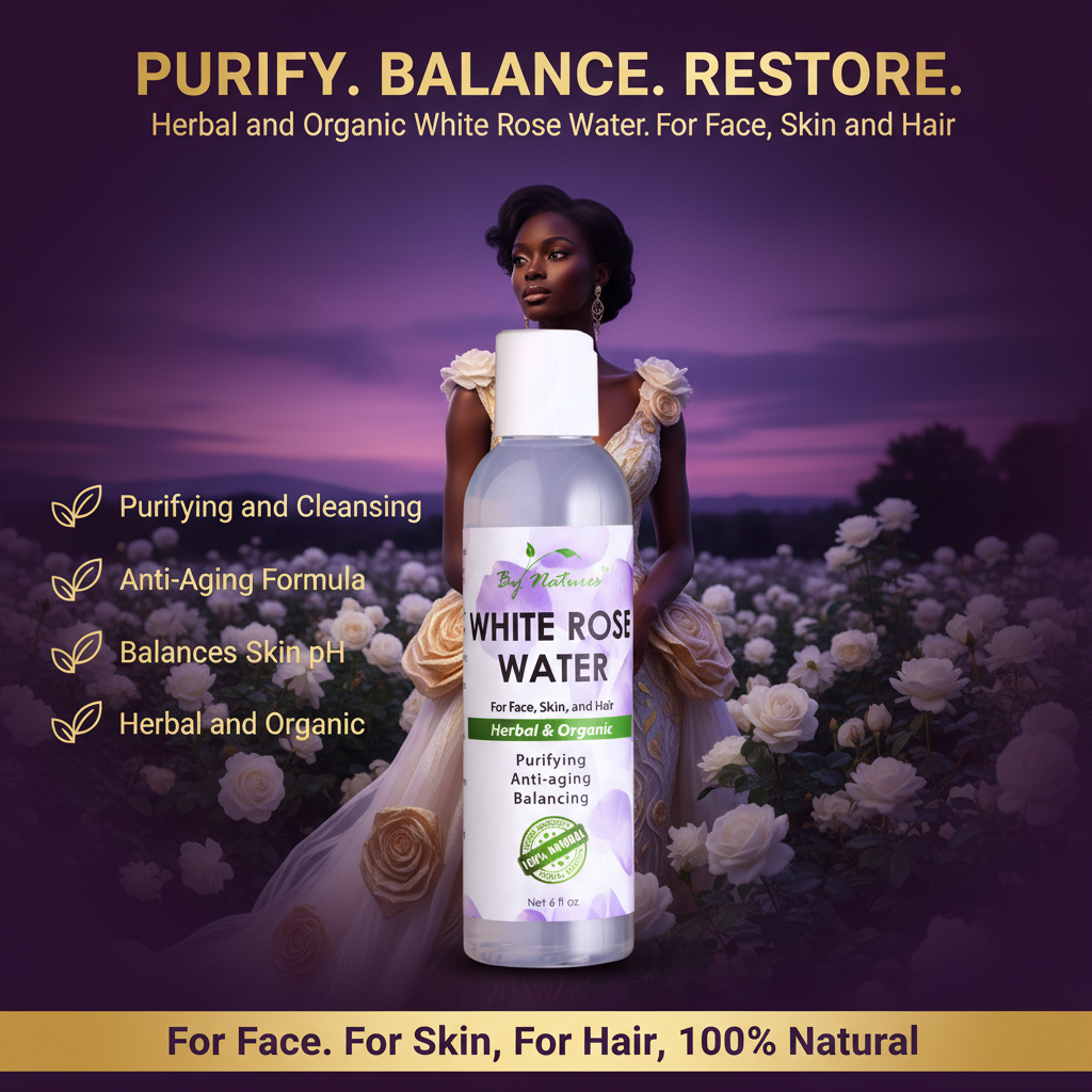 By Natures White Rose Water By Natures White Rose Water - Hero