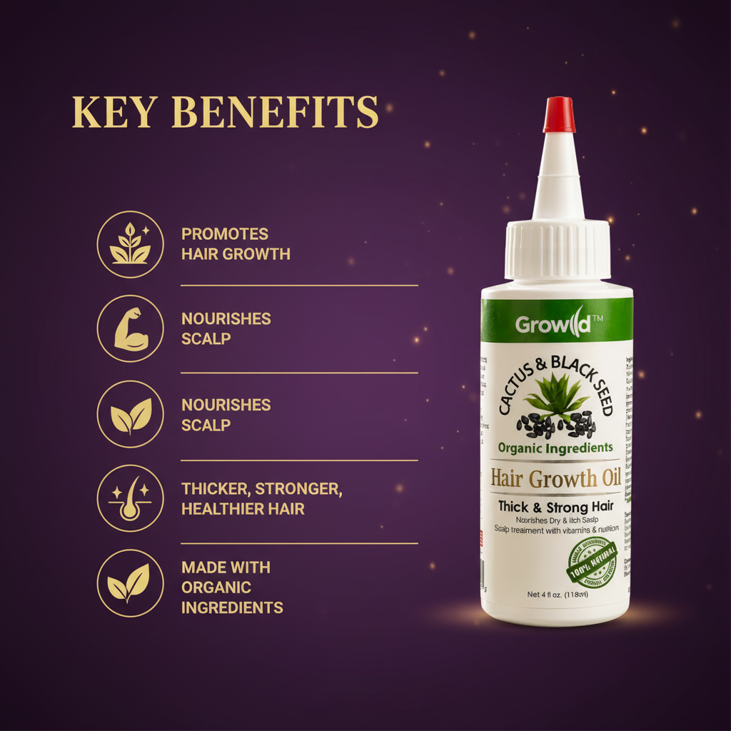 By Natures Growild Cactus & Black Seed By Natures Growild Cactus & Black Seed - Key Benefits