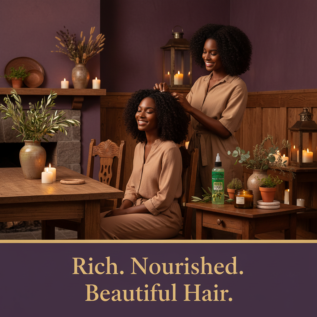 Salon Pro Hair Food Olive Lifestyle - Rich. Nourished. Beautiful Hair. Salon Pro Hair Food Olive