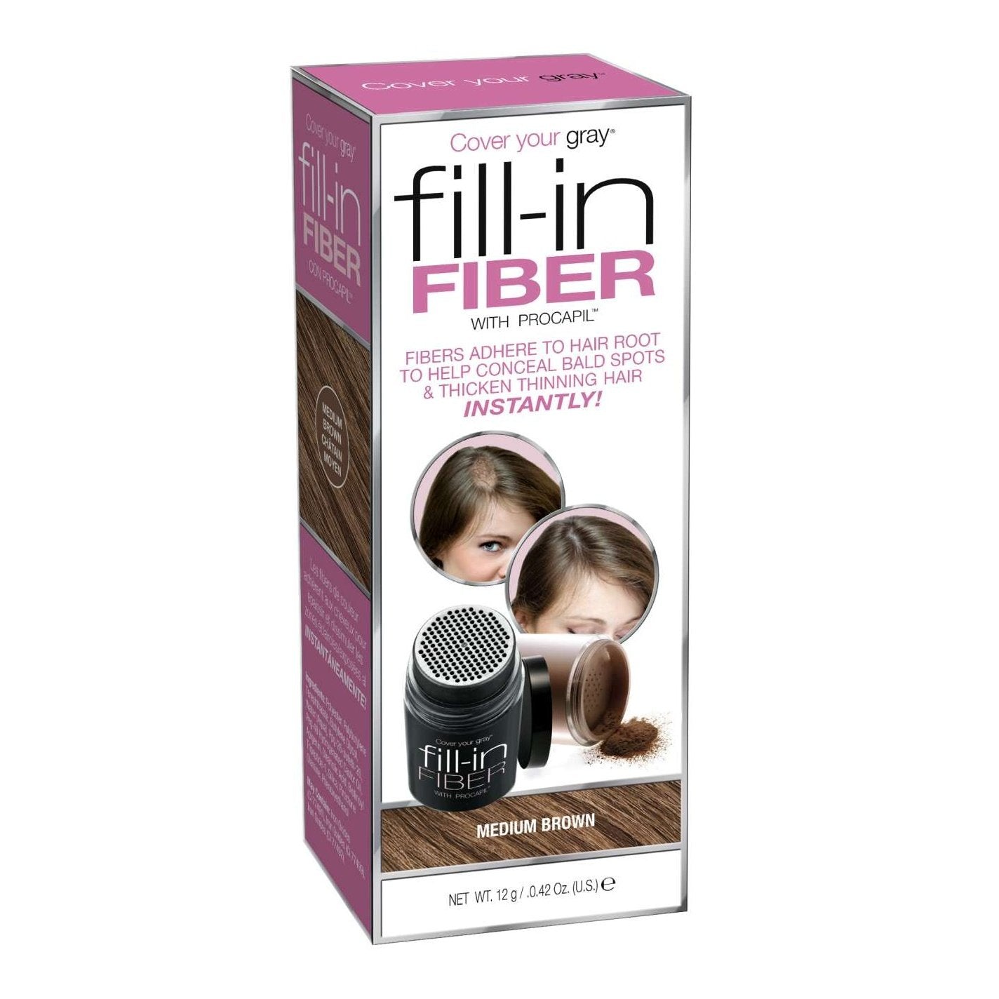 Cyg Fill-In Fiber -- Medium Brown Cyg Fill-In Fiber -- Medium Brown