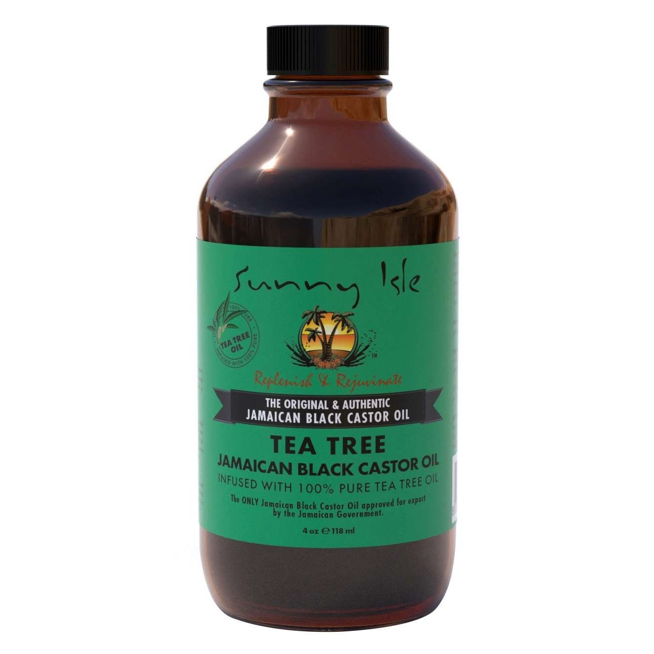 Sunny Isle Jamaican Black Castor Oil With Tea Tree Oil Sunny Isle Jamaican Black Castor Oil With Tea Tree Oil
