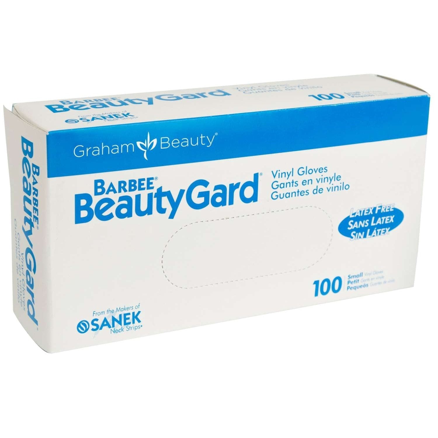 Graham Glove Vinyl Barbee100Ct Graham Glove Vinyl Barbee100Ct