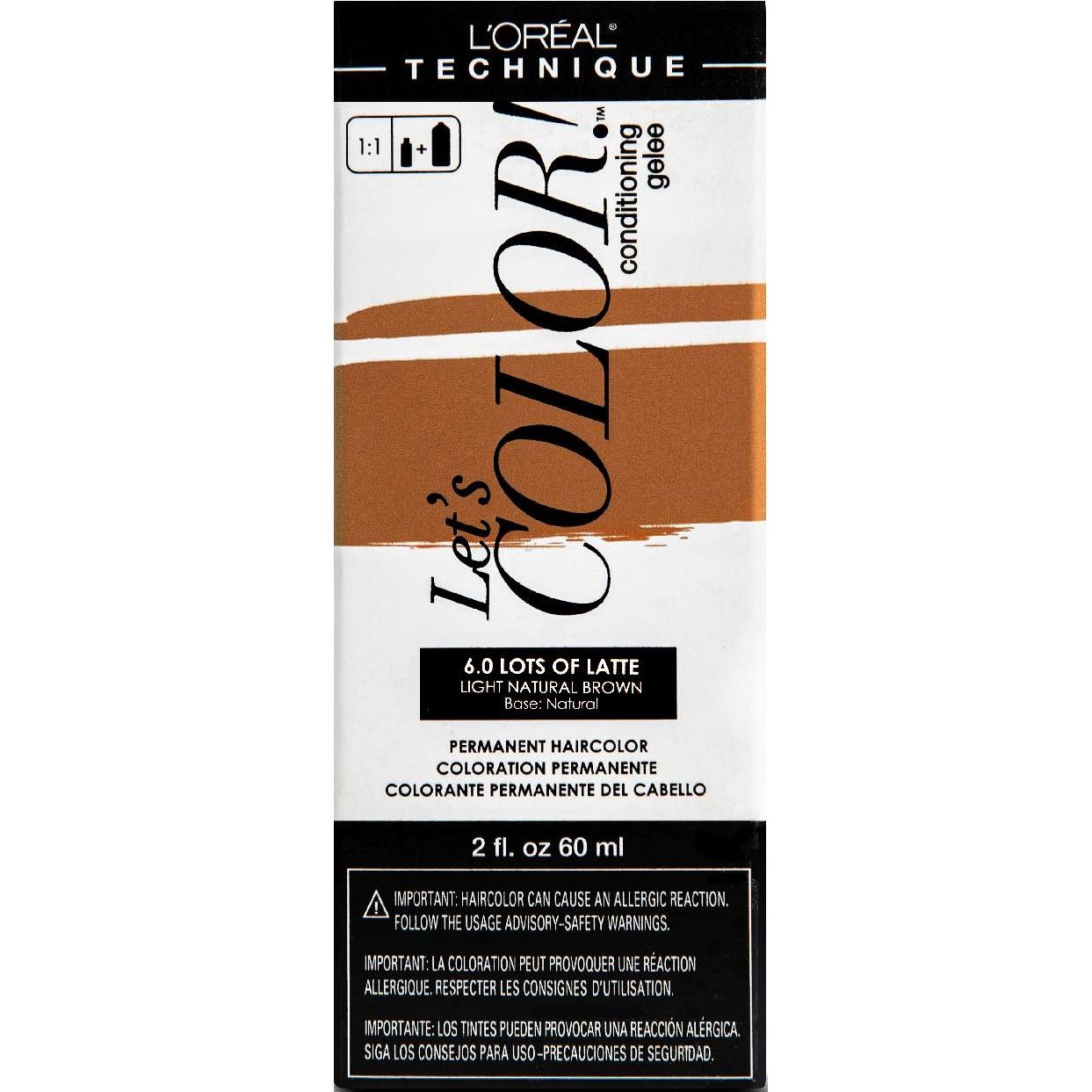 Loreal Lets Color 6.0 Lots Of Latte Loreal Lets Color 6.0 Lots Of Latte