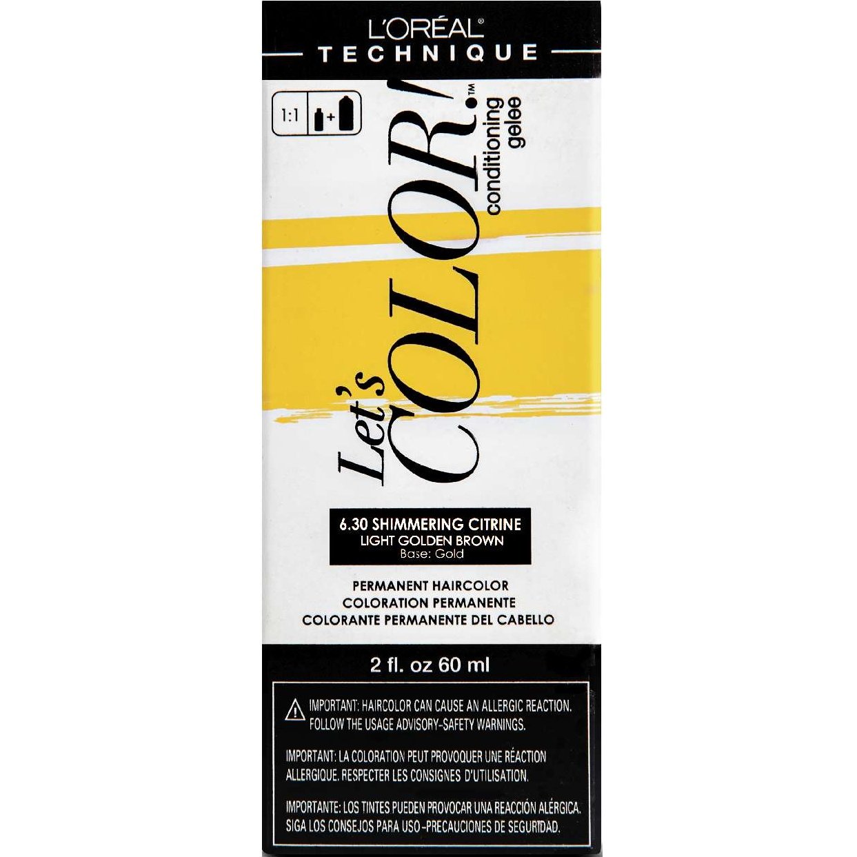 Loreal Lets Color 6.30 Shimmering Citrine Loreal Lets Color 6.30 Shimmering Citrine