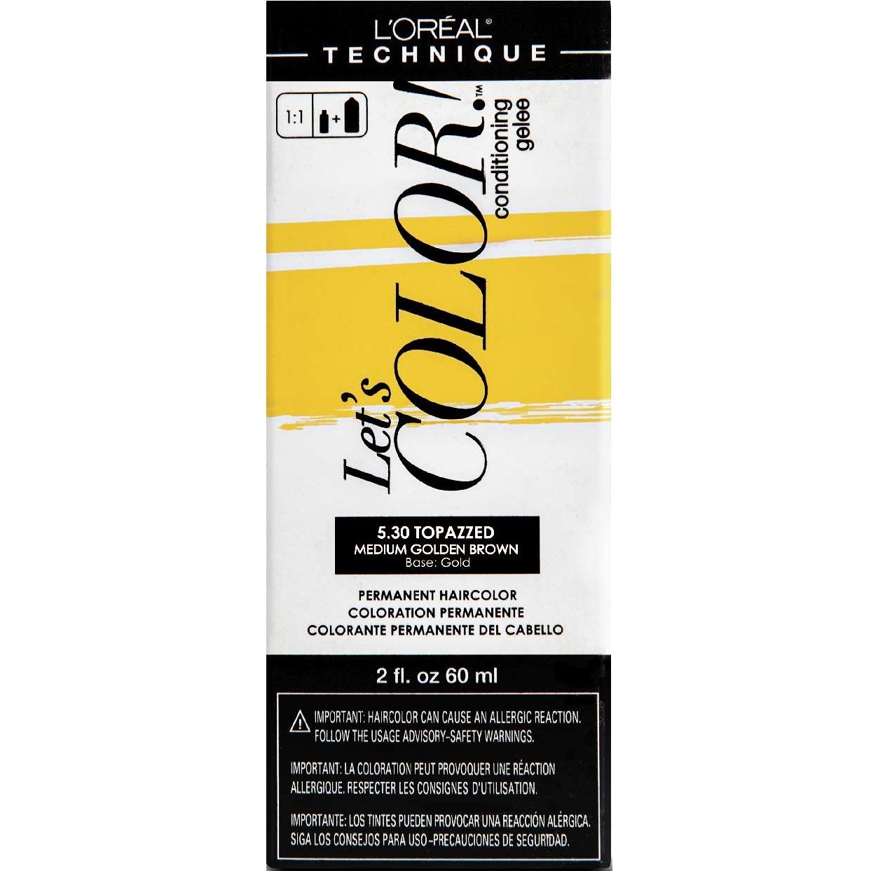 Loreal Lets Color 5.30 Topazzed Loreal Lets Color 5.30 Topazzed