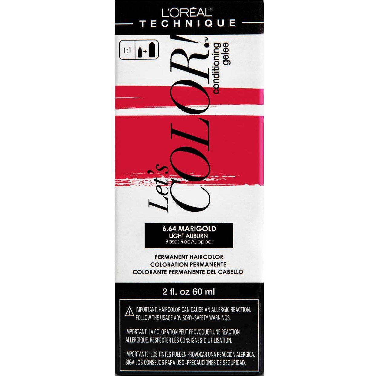 Loreal Lets Color 6.64 Marigold Loreal Lets Color 6.64 Marigold