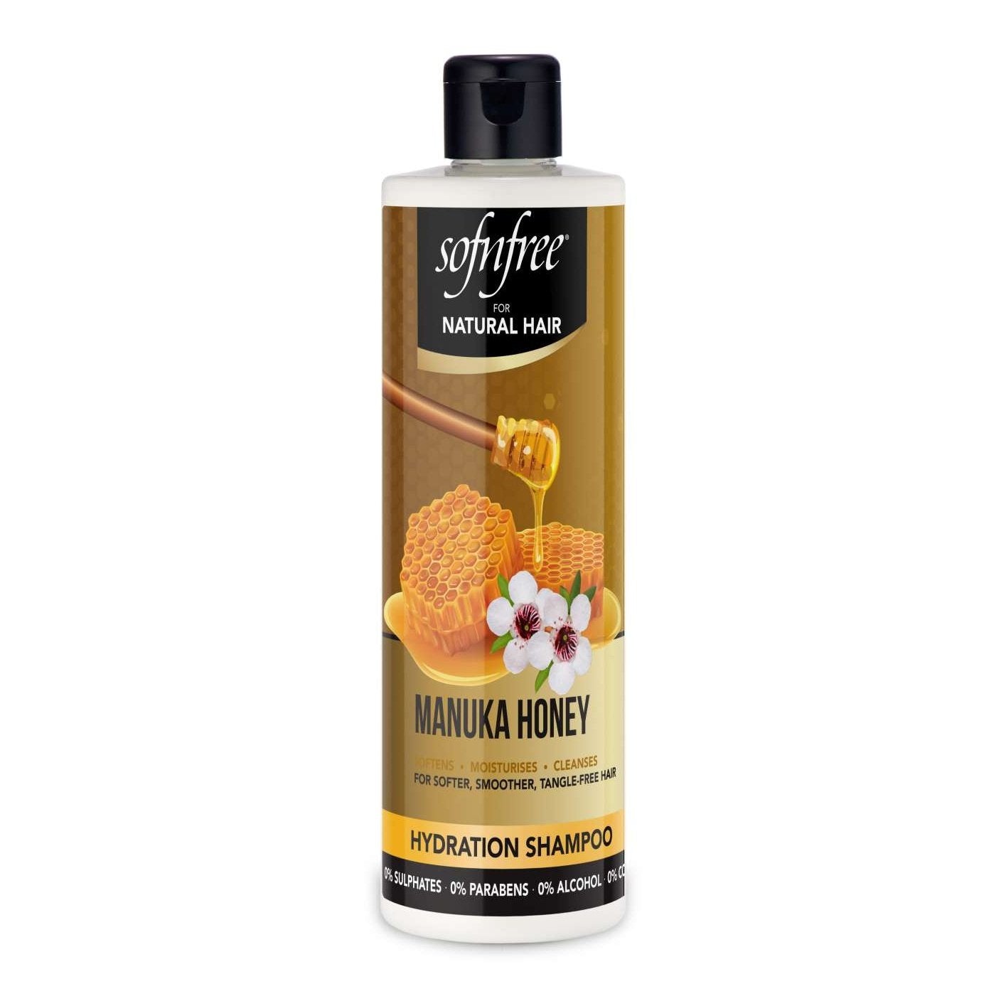 Sofnfree For Natural Hair Manuka Honey Hydration Shampoo Sofnfree For Natural Hair Manuka Honey Hydration Shampoo