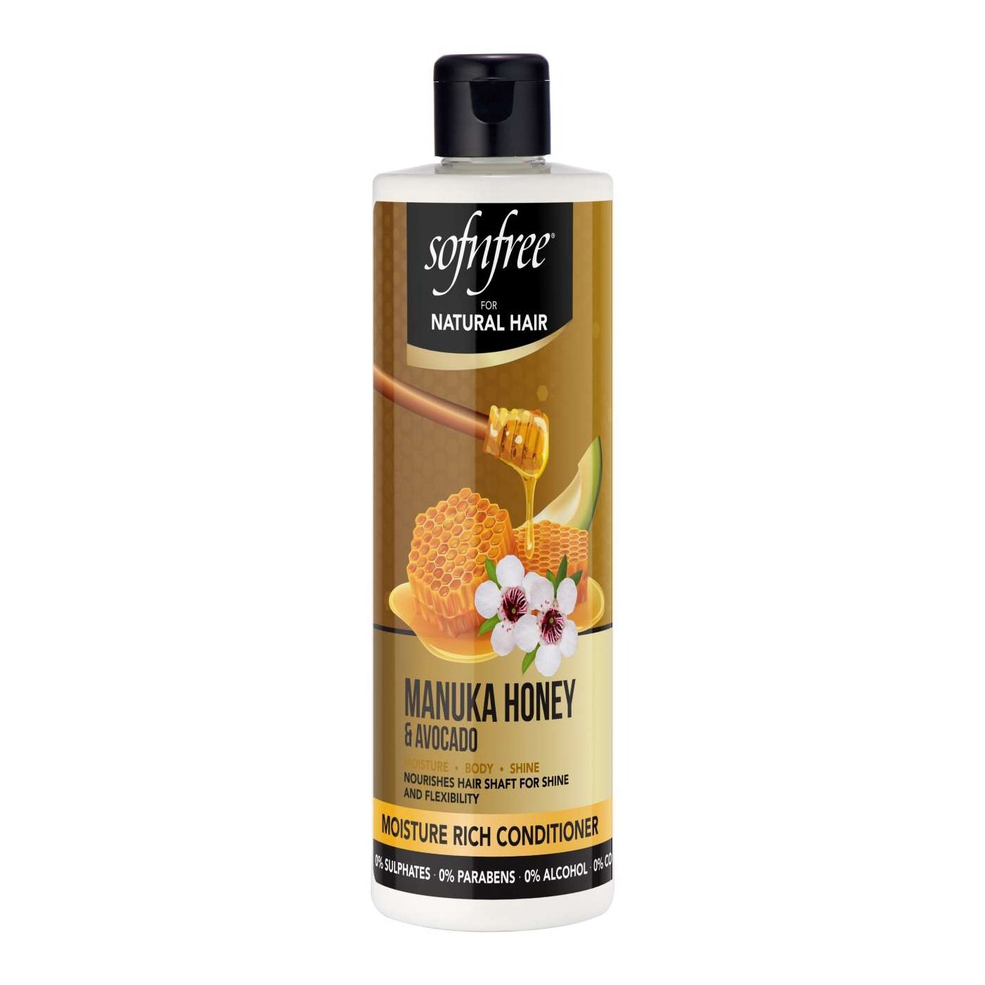 Sofnfree For Natural Hair Manuka Honey And Avocado Moisture Rich Conditioner Sofnfree For Natural Hair Manuka Honey And Avocado Moisture Rich Conditioner