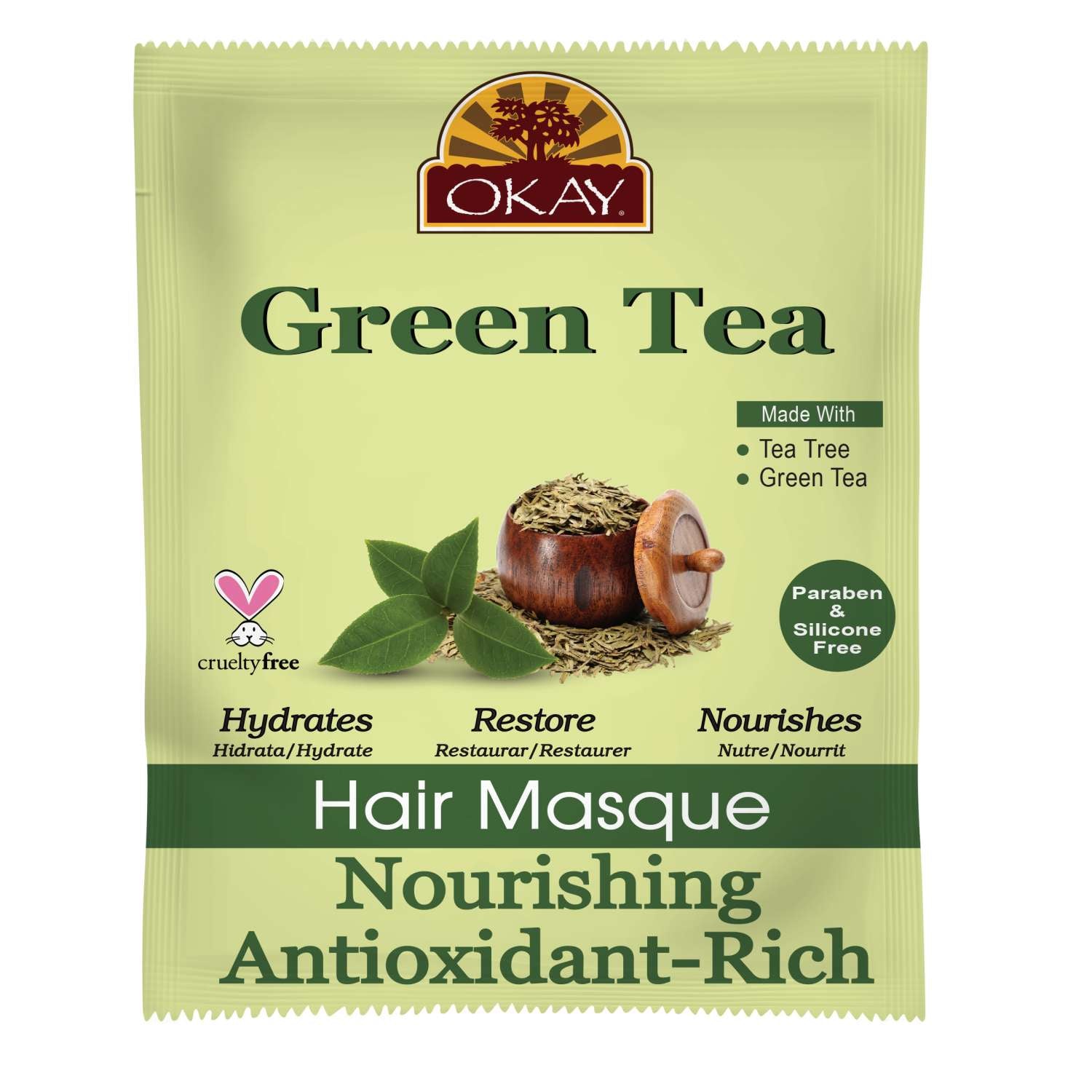 Okay Green Tea Leave In Conditioner Okay Green Tea Leave In Conditioner
