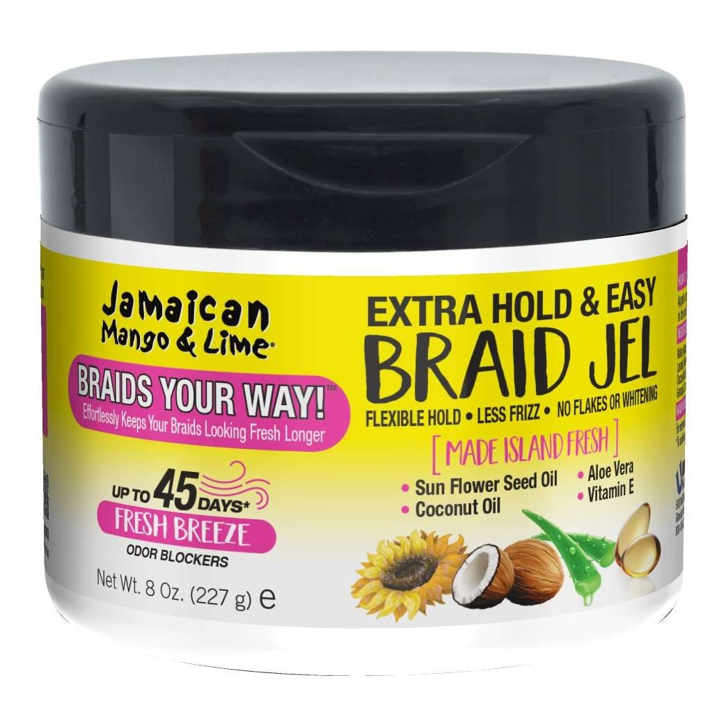 Jamaican Mango Lime Braids Your Way - Braid Jel Jamaican Mango Lime Braids Your Way - Braid Jel