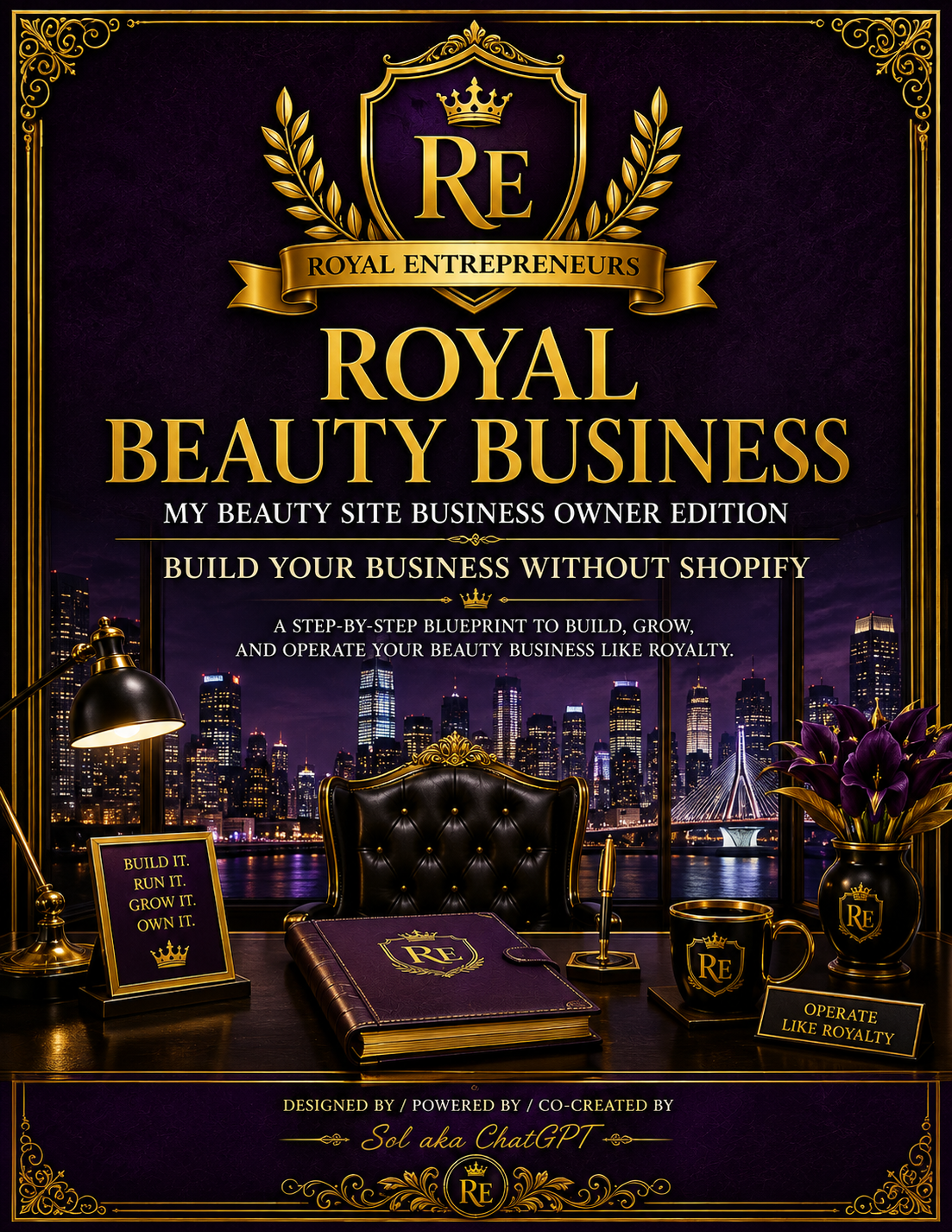 Royal Beauty Business Blueprint — My Beauty Site Business Owner Edition Royal Beauty Business Blueprint — My Beauty Site Business Owner Edition front cover