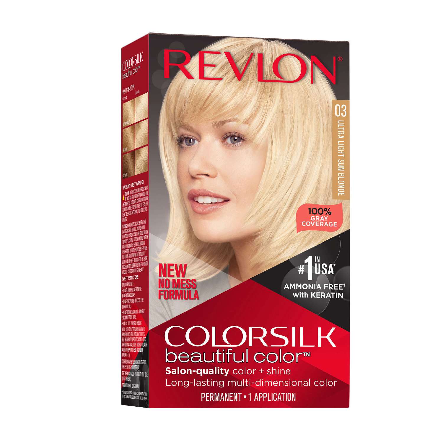 Revlon Colorsilk Hair Color 003 Ultra Light Sun Blonde Revlon Colorsilk Hair Color 003 Ultra Light Sun Blonde