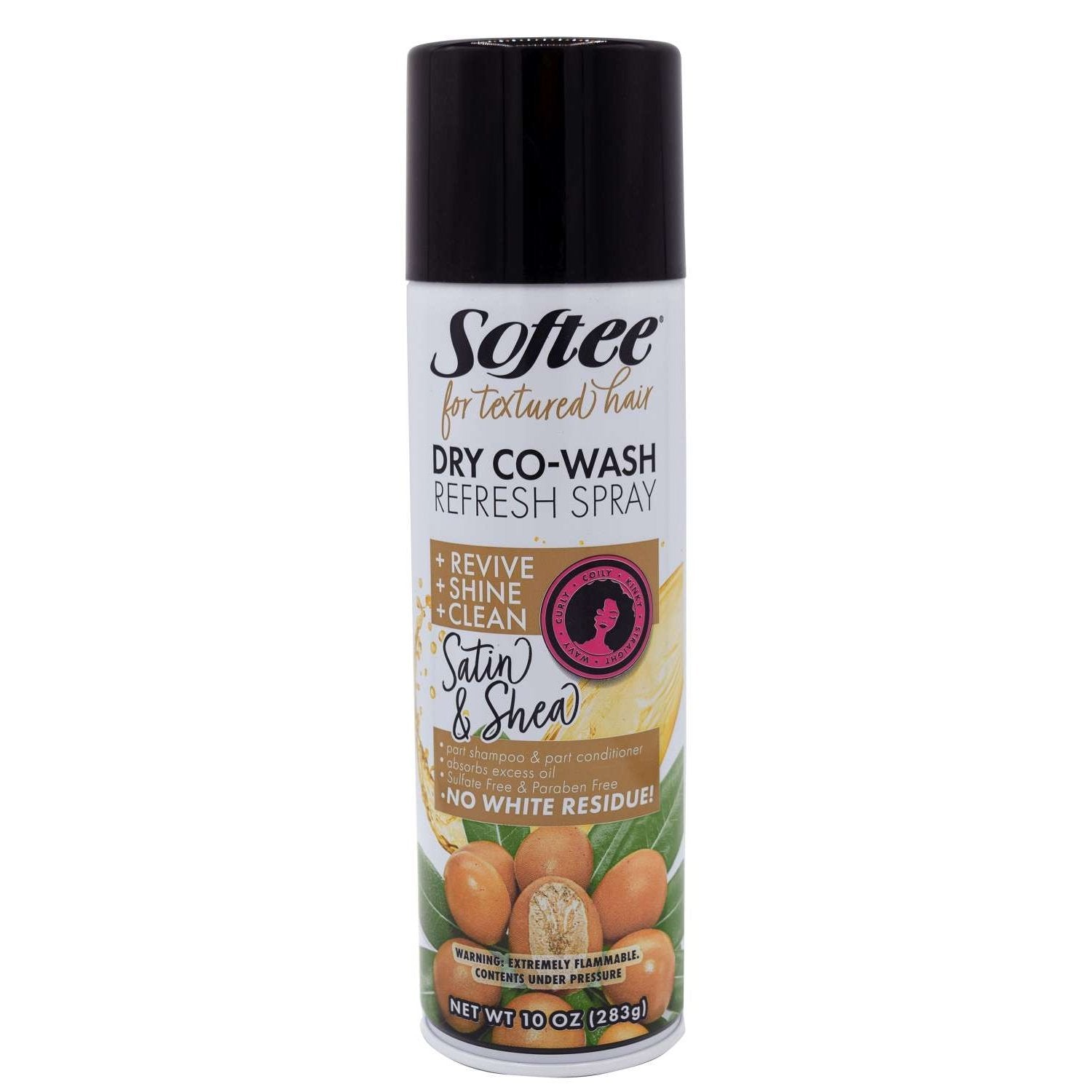 Dry Co-Wash Refresh Spray Satin Shea Dry Co-Wash Refresh Spray Satin Shea