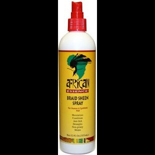 African Essence Braid Sheen Spray African Essence Braid Sheen Spray for braid and protective-style care