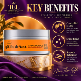 Got 2 B Defiant Shine Pomade For Controlled Styles